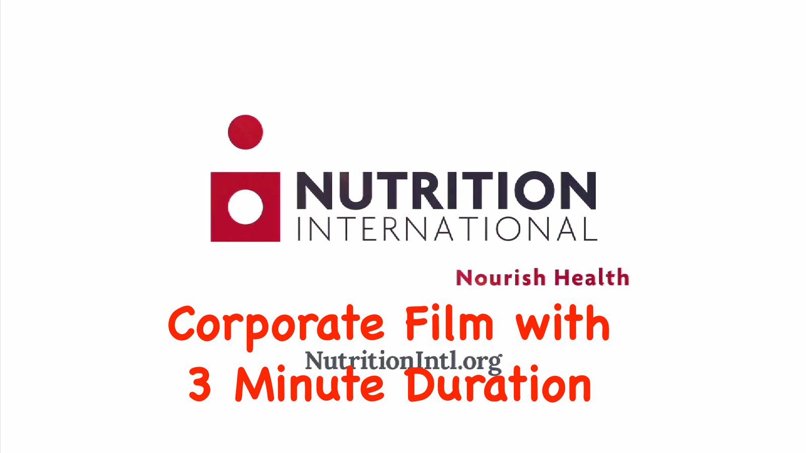 Corporate Film with 3 Minute Duration