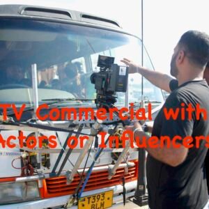 TV Commercial with Actors or Influencers